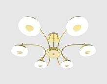 Светильник светодиодный (Люстра) Мелодия Света 017-6(S3) GD 8W картинка 